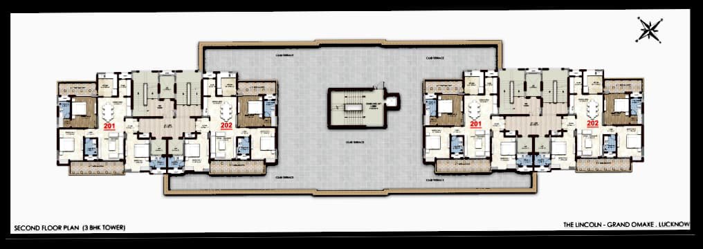 Omaxe Lincoln Floor Plan 3